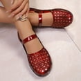 thumbnail image 5 of Jelly Sandals for Women Stylish Transparent Jelly Shoes Comfortable Breathable Mesh Closed Toe Slip on Beach Slides, 41, 5 of 8