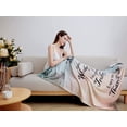 thumbnail image 2 of BOOPBEEP Healing Throw Blanket with Inspirational Thoughts and Prayers- Religious Soft Throw Blanket Inspirational Blankets and Throws 40x50 Inch Throw Blankets Perfect Caring Gift for Women Men, 2 of 7