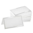 thumbnail image 5 of sunsanly 60Pcs Golden Foil Border Place Cards Wedding Dinner Parties Table Cards Tent Escort Name Cards Folded Business Cards, 5 of 8
