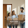 thumbnail image 5 of DESLOC B200 Fingerprint Smart Door Lock, Keyless Entry Door Lock, App Control, Smart Locks for Front Door, Smart Deadbolt Lock, Touchscreen Keypad, Emergency Power Port, Silver, 5 of 10