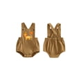 thumbnail image 2 of BemeyourBBs Baby Boy First Birthday Romper Overalls Outfit One Years Old 1st Birthday Clothes Sleeveless Square Neck Animal Balloon Embroidery Bodysuit Playsuit, 2 of 8