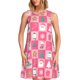 thumbnail image 1 of Fotbe Pink Christmas Cheer Vestido de Verano sin Mangas para Mujer – Vestido Midi Línea A, Estilo Camiseta Floral, Vestido Playero Casual y Fluido, 1 of 7