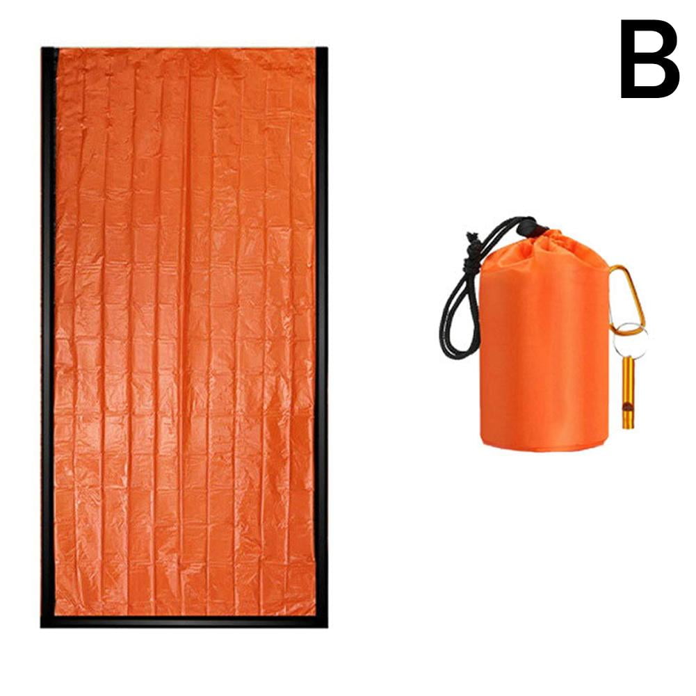 Emergency Sleeping Bag, 84X36 Sierramadre Emergency Survival Sleeping Bag, Madera Pocket Size Emergency Sleeping Bag, Waterproof Thermal Bivy Sack for Camping, Hiking, Outdoor
