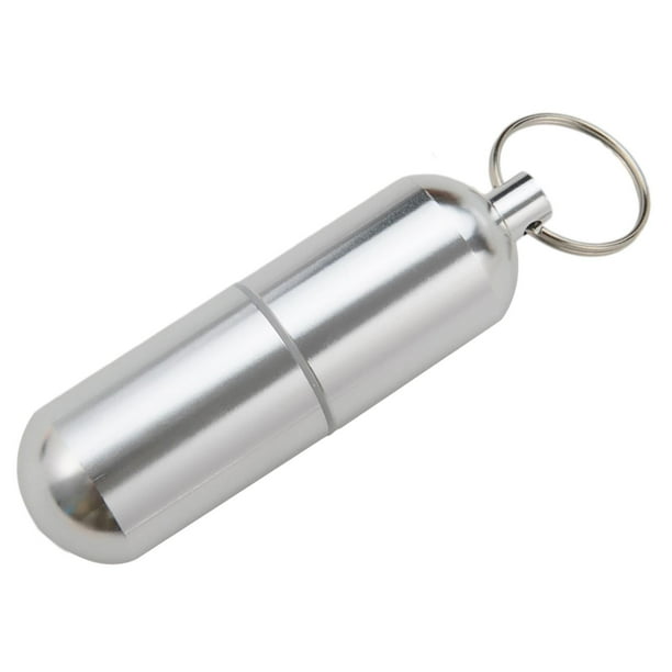 Pastillero de viaje, pastillero, Mini organizador de pastillas, dispensador de tabletas multifuncional, contenedor de pastillas para caza y navegación Yuyangstore Organizador Semanal