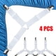 thumbnail image 1 of Correas para sábanas, clips para sábanas fáciles de instalar, clips para sábanas ajustables, correas para sábanas, diga adiós a las sábanas sucias (blanco-4 piezas), 1 of 5