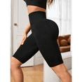 thumbnail image 6 of Women’s Seamless Biker Shorts, High Waisted Tummy Control Yoga Workout Shorts, 6 of 8