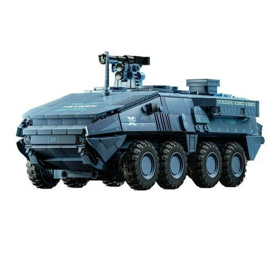 GZBrick Armored Vehicles Stryker X Tank Building Sets WW2 Military Toy for Adults Boy Compatible with Lego 2005PCS