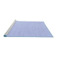 thumbnail image 2 of Ahgly Company Machine Washable Indoor Rectangle Solid Blue Modern Area Rugs, 8' x 10', 2 of 4