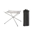 thumbnail image 3 of Chimenea de malla para acampar, soporte para fogatas, estante desmontable para fogatas, malla calefactora para acampar, patio trasero, hogar y jardín , M M DYNWAVEMX Brasero de malla, 3 of 8