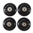 thumbnail image 1 of 4 Pcs Roues en Caoutchouc pour Patins à Roulettes - Accessoires de Patins Antidérapants, Silencieux et Durables, 1 of 5