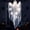 White, variant on XHKUYI 2 PCS Halloween Hanging Light up Ghost Decorations 47 inches, Halloween White Hanging Ghosts with Purple LED Lights, for Haunted House, Party, Front Yard Patio Garden Decor