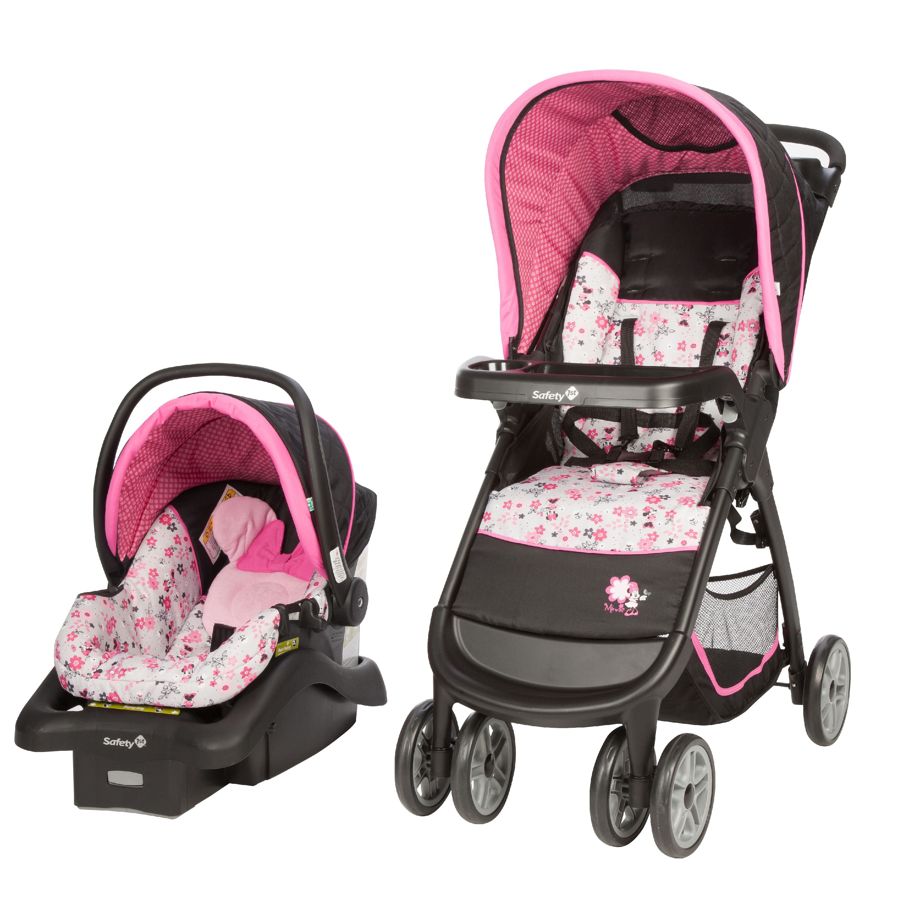 minnie mouse car seat and stroller combo