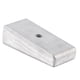 thumbnail image 5 of Ánodo de cuña de aleación de aluminio 826134 826134Q, repuesto apto para fueraborda Mariner, 5 of 5