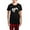 With Red Plaid Pant, variant on CafePress - Kestrel Pajamas - Women's Short Sleeve Print T-Shirt and Pants Dark Cotton Pajama Set