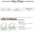 thumbnail image 3 of YWDJ Comfy Bras for Women Pullover Sleep Bras No Wire Comfy Bras Wide Strap Full Coverage Push up Wrap Lounge Bras Padded Bras Comfortable Bras Black One Size, 3 of 3