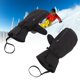 thumbnail image 1 of Montas de Esquí, Guantes antideslizantes de snowboard A Prueba de Viento de Bolsillo Con Cremallera A Prueba de Lluvia Anti -perdido para Ciclismo, 1 of 7