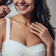 thumbnail image 5 of Jewelry Initial Heart Necklace Heart Letter Necklace Personalized Monogram Necklace 1 Pc Necklaces for Women, Necklace Pendant Mother's Day Jewelry Gift for Mother Wife Grandma, 5 of 5