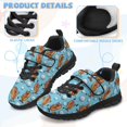 thumbnail image 4 of CHAQLIN Boys Hotdog Shoes Little Kids Slip on Golf Ball Sneakers Anti Slip Single Buckle Running Athletic Shoes Lightweight Outdoor School Cartoon Sneaker with Adjustable Strap, 4 of 7