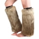 thumbnail image 3 of de piernas, medias elásticas esquimales peludas Y2K Lolita, botas , funda para puños, mangas para botas para disfraz Baoblaze calientapiernas, 3 of 8