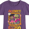 thumbnail image 3 of LOL OMG! Fashion Dolls - Always Extra - Toddler & Youth Girls Short Sleeve Graphic T-Shirt, 3 of 5