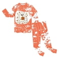thumbnail image 2 of Xyant Boys Pajamas Halloween Ghost Pumpkin Soft Cotton 2 Piece Pjs Set Kids Long Sleeve Sleepwear Toddler Boy Pajamas,Size 6-7 Years, 2 of 8
