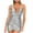 Silver, variant on Lmnyox Fashion Cocktail Mini Dress for Women Spaghetti Strap V Neck Short Dress Bodycon Party Dress