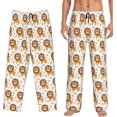 thumbnail image 2 of PISONIC Funny Mens Pajama Pants Lounge Men's Pajama Bottoms Soft Sleep Pants With Pockets Drawstring, 2 of 7