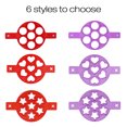 thumbnail image 4 of Labymos Silicone Non Stick Pancake Maker Egg Ring Cooking Tool for Frying Muffin Pancake or, 4 of 8