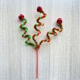 Jendukie 9.45 Inch Christmas Candy Cane Picks DIY Tree Topper Stems