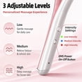 thumbnail image 3 of MACTANO Electric Face Massager Tool, Wireless Microcurrent Facial Jaw Massager with 3D Roller 3 Mode for Face Neck, 3 of 7