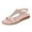 Pink, variant on BYHONG Toddler Girls Sandals - Non- Bohemian Slingbacks | Rhinestone Accented Beach-to-Party Shoes Pink 10 (US Size)