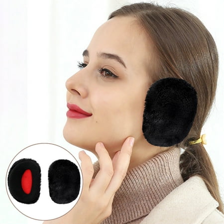 

Winter Bandless Ear Warmers Earmuffs Foldable Ear Cover For Adult Unisex Tool