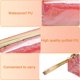 thumbnail image 4 of Neceser transparente con cremallera, neceser de gran capacidad para mujeres y niñas, 4 of 5