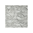 thumbnail image 1 of FASÄDE Easy Installation Damask Crosshatch Silver Wall Panel Sample (12" X 12" Sample), 1 of 1