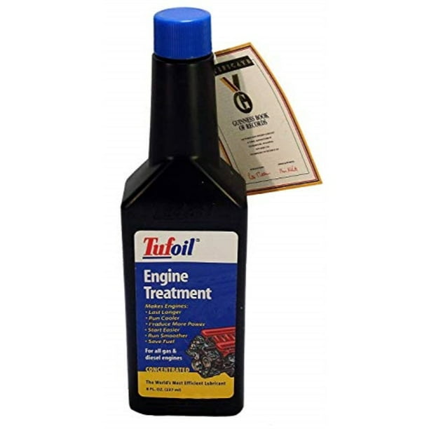 tufoil engine treatment 8 oz for all gas & diesel engines, new