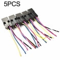 thumbnail image 2 of Lefu 40A12V/24VDC Iron Back Socket 5PCS Suitable For Relays In Cars Trucks Ships Etc, 2 of 5