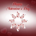 thumbnail image 5 of Valentine’s Day Press On Nails Short Glossy Acrylic Fake Nails with Heart Design, Valentines Day Nails Set Press-ons, Artificial False Nails with Jelly Adhesive Glue for Women Nail Art 24PCS, 5 of 8