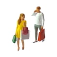 thumbnail image 2 of Diorama Figura Pareja De Compras CUTICAT Modelo En Miniatura Estilo C, 2 of 8