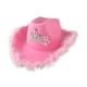 thumbnail image 5 of Sombrero de , accesorios para fotos, sombrero de vaquero occidental para fiesta de baile, vestido elegante Rosa, 5 of 8