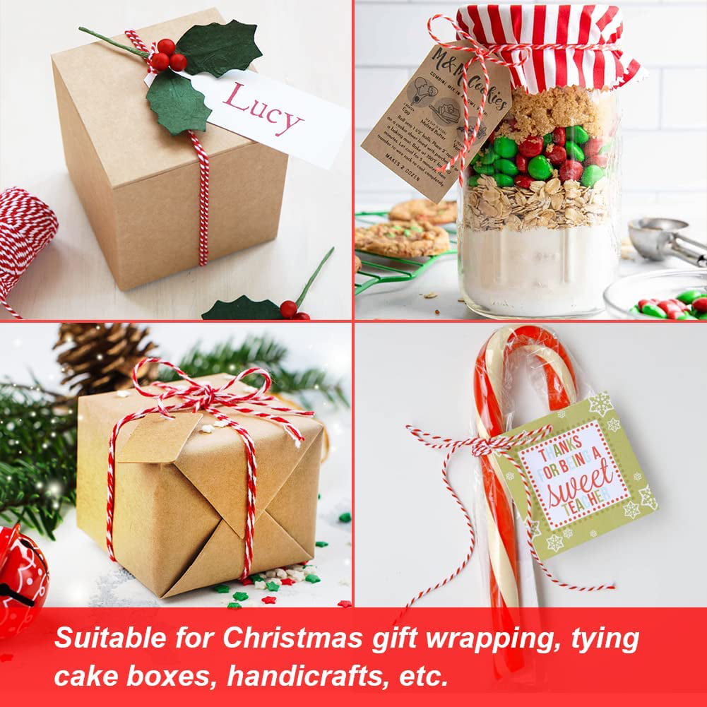 Natrual Paper Twine,kraft Rope for Gift Box Wrapping,Wedding/Xmas  Decoration,Cookie/Cake/Gift/Kitchen Sweets 1mm 50M/lot
