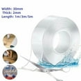 thumbnail image 1 of Ruban Double Face Invisible, Ruban Nano Adhésif Lavable Amovible Réutilisable, 9,84 Pi, 1 of 7