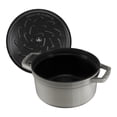 thumbnail image 3 of STAUB la COCOTE 5,25 L Cocotte Ronde en Fonte, Gris Graphite, 3 of 7