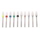 thumbnail image 5 of Kit de brocas para uñas, 10 piezas de brocas para uñas, juego de cabezales para pulir uñas, organizador de brocas para uñas, muy versátil, 5 of 14