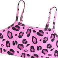 thumbnail image 4 of BULLPIANO Toddler Girls Two Piece Swimsuit Leopard Print Flounce Bikini Swimsuit Spaghetti Strap Bathing Suit, 4 of 5