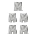 thumbnail image 1 of Minnieouse Pantalones de seguridad de seda sin costuras de cintura alta 2 en 1, medias transpirables, bragas de realce de verano, ropa interior Type2 NO2, 1 of 6