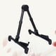 thumbnail image 3 of Soporte plegable para guitarra, expositor vertical, accesorios para guitarra, instrumento musical, bajo (negro), 3 of 4