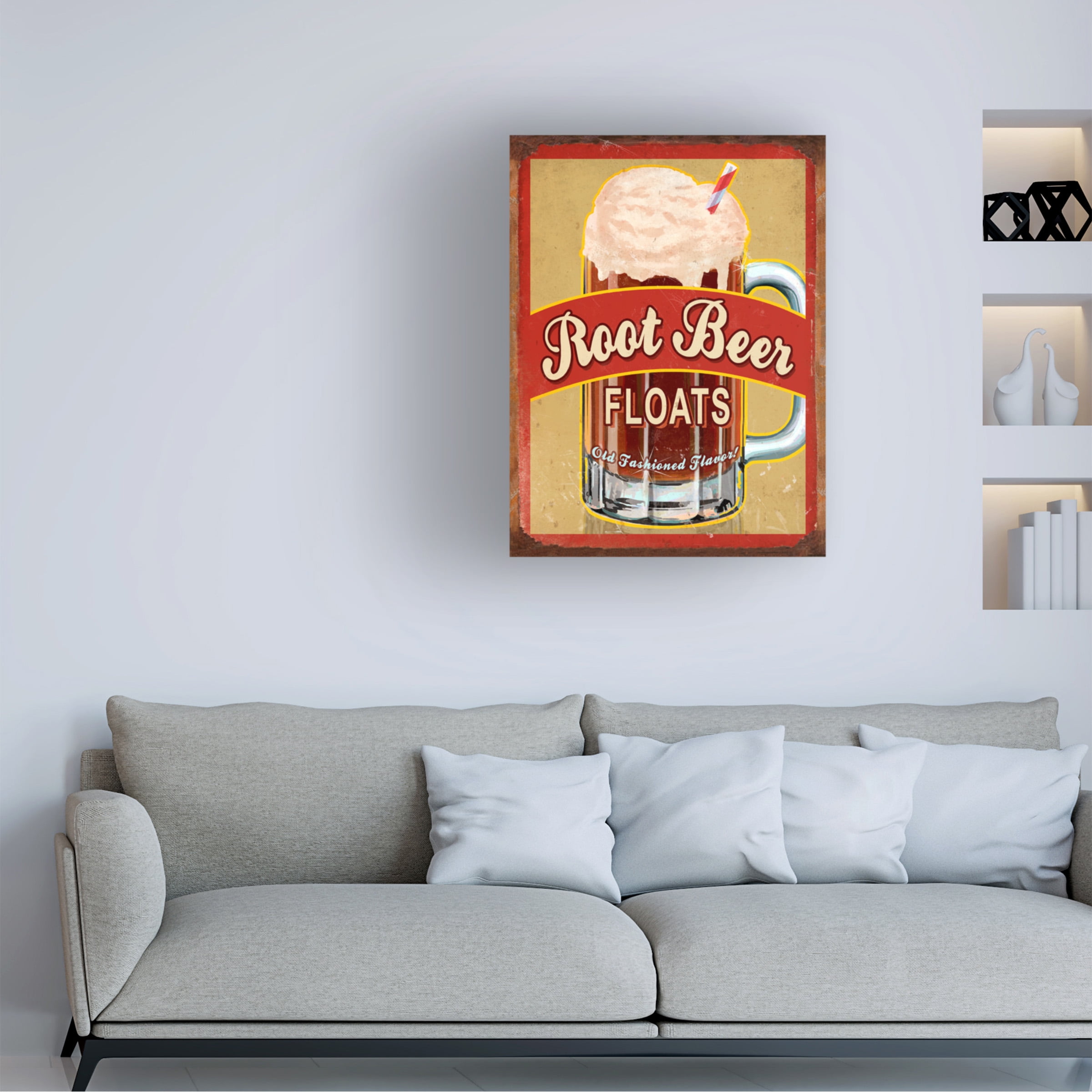 RetroPlanet 'Root Beer Float' Canvas Art