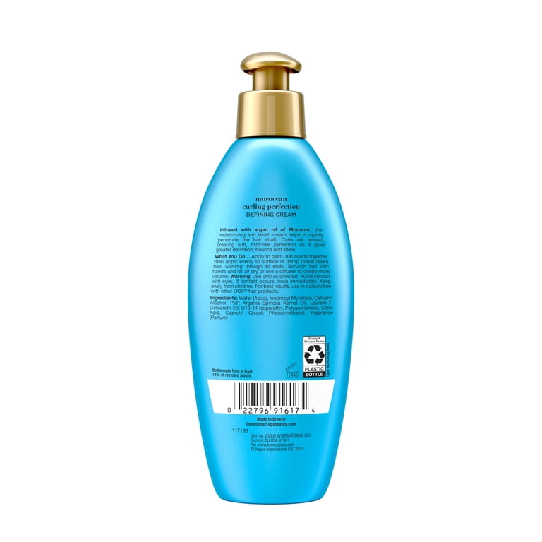 OGX, Argan Oil of Morocco Curling Perfection Curl Cream, 6 fl oz