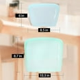 thumbnail image 2 of 4 Packs Reusable Sandwich Bags Silicone Bags, Large Stand Up Reusable Gallon Freezer Bags Washable, Multi-Use Silicone Bags for Food Storage Container, Premium Silicone Bags for Food Storage, 2 of 3
