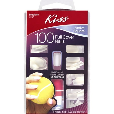 nail kit kiss walmart square active medium